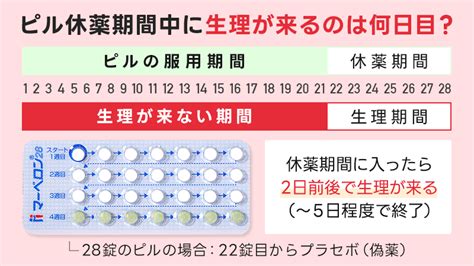 休薬期間 中だし|ピルの偽薬や休薬期間とは？避妊効果や休薬が必要な。